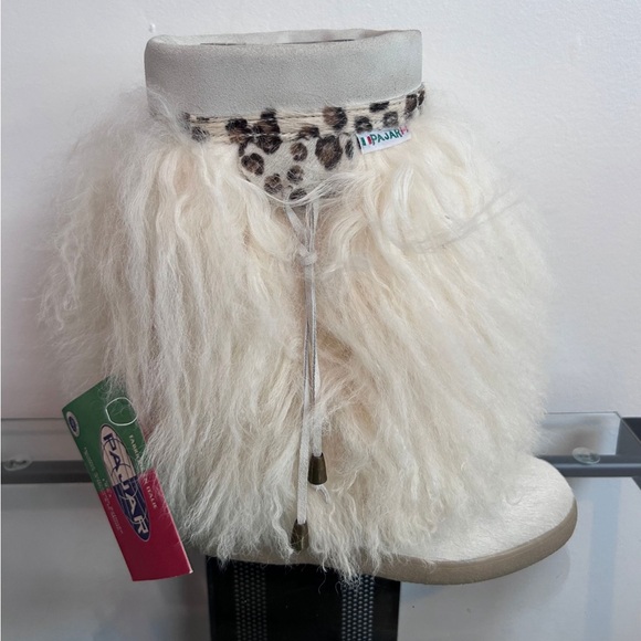 PAJAR shaggy fur boots - Picture 2 of 4